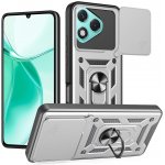 Slide odolný kryt na Honor 400 Lite - stříbrný – Sleviste.cz