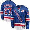 Hokejový dres Dres New York Rangers #27 Ryan McDonagh Fanatics Branded Breakaway Home