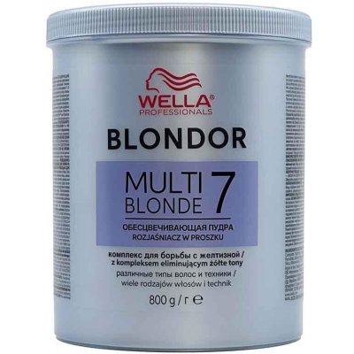 Wella Professionals Blondor Multi Blonde Powder zesvětlující prášek pro barvení a melírování vlasů 800 g – Zbozi.Blesk.cz