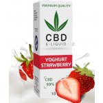Expran Group CBD Vape Liquid Strawberry Yoghurt 10 ml 300 mg – Zboží Mobilmania