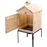 Jumon Dřevěná udírna zahradní 50x50x60 – Sleviste.cz