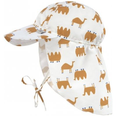 Lassig Sun Protection Flap Hat camel nature – Zboží Mobilmania