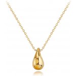 Minet Moderní zlatý náhrdelník kapka JMG0224WGN45 – Hledejceny.cz