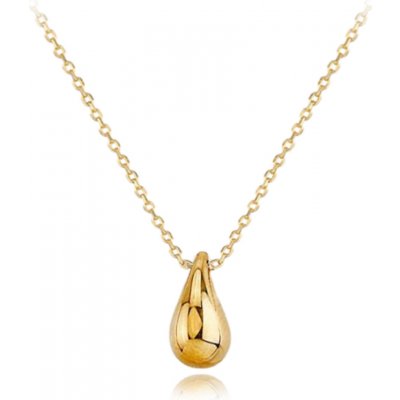 Minet Moderní zlatý náhrdelník kapka JMG0224WGN45 – Hledejceny.cz