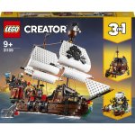 LEGO® Creator 31109 Pirátska loď – Zboží Živě
