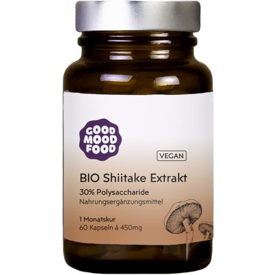 goodmoodfood Extrakt z hub Shiitake 60 tablet – Hledejceny.cz