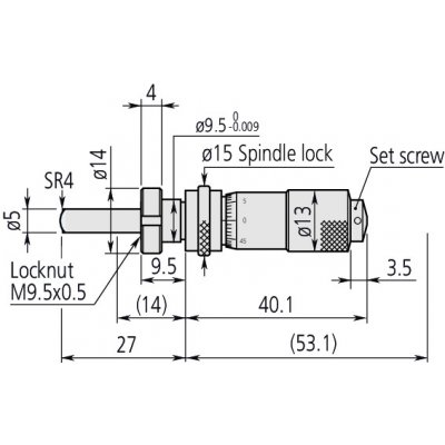 Mitutoyo Mikrometrická vestavná hlavice 0-05´´ mitu-148-814 – Sleviste.cz