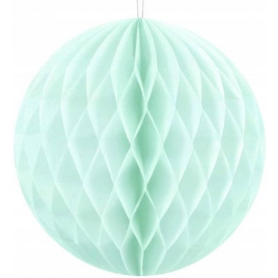 DEKORAČNÍ koule světle mátová 30 cm – Zboží Dáma