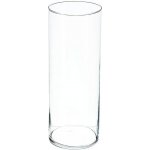 Atmosphera Skleněná váza CYLINDER, 40 cm transparentní – Zboží Dáma