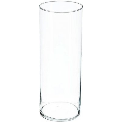 Atmosphera Skleněná váza CYLINDER, 40 cm transparentní – Zboží Dáma