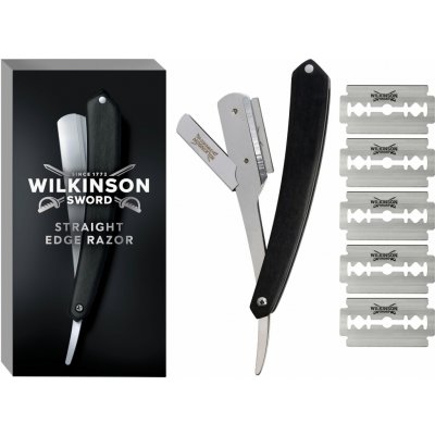 Wilkinson Sword Premium Collection klasická holicí břitva + žiletky 5 ks – Zboží Dáma