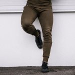 GymBeam tepláky Urban Military Green – Sleviste.cz