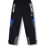 Kugo DK8235 chlapecké šusťákové kalhoty zateplené signální zipy černá – Zboží Dáma