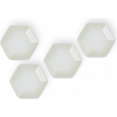 Le Creuset Misky na omáčky a dipy šestihranné béžové 4 ks 9,5 cm – Hledejceny.cz