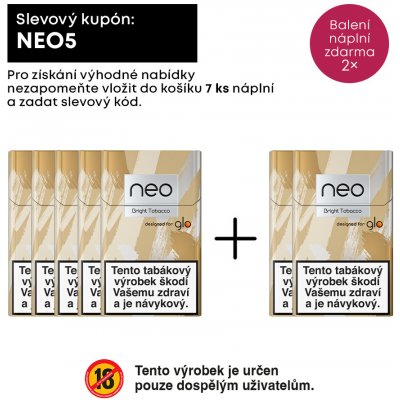 BAT Glo NEO Sticks Bright Tobacco – Zboží Dáma