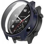 VSECHNONAMOBIL 88491 PC FULL COVER Plastový kryt se sklem pro OnePlus Watch 2R tmavomodrý – Zboží Živě