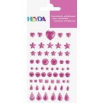 HEYDA dekorační smolepicí kamínky růžové – Zboží Dáma
