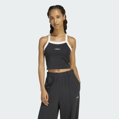 adidas crop černá – Zboží Dáma