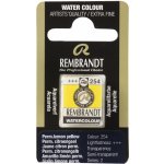 Rembrandt akvarelová barva v půlpánvičce 254 Permanent Lemon Yellow – Hledejceny.cz