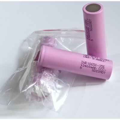 SAMSUNG 3400mAh 8A 3,6V INR18650-35E – Zboží Živě