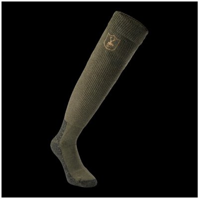 Deerhunter Lovecké ponožky Deluxe dlouhé Grape Leaf – Zboží Mobilmania