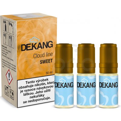 Dekang Broskev s citronem Kick Man Cloud Line 30 ml 6 mg