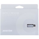Avacom DCUS-TPC-100S USB - USB Type-C, 100cm, stříbrný