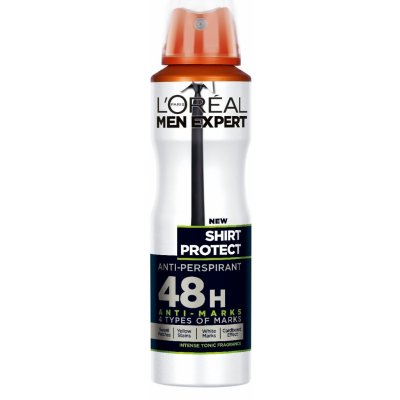 L'Oréal Men Expert Shirt Protect 48H deospray 150 ml – Zbozi.Blesk.cz