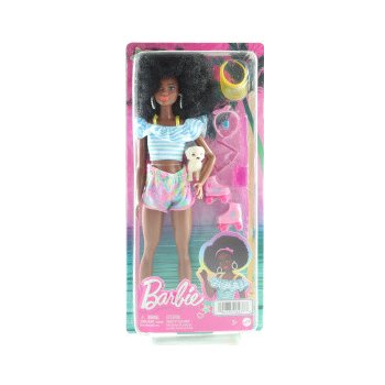 Barbie Deluxe Módní Trendy bruslařka