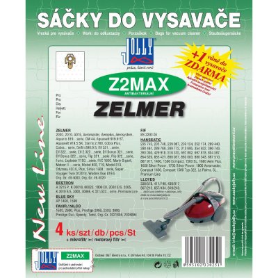 Jolly MAX Z 2 (4+1+1ks) do vysav. ZELMER