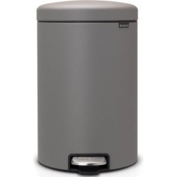 Brabantia Pedálový koš newIcon 20 l minerální světle šedá