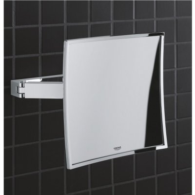 Grohe Selection Cube 40808000 kosmetické zrcátko chrom – Zboží Dáma