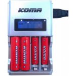 KOMA NB28 + 2x AA 2200 mAh, 2x AAA 800 mAh – Zboží Živě