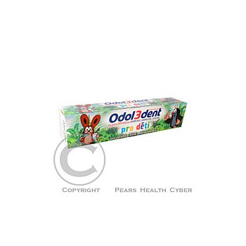 Odol 3 Dent dětská - krteček 50 ml