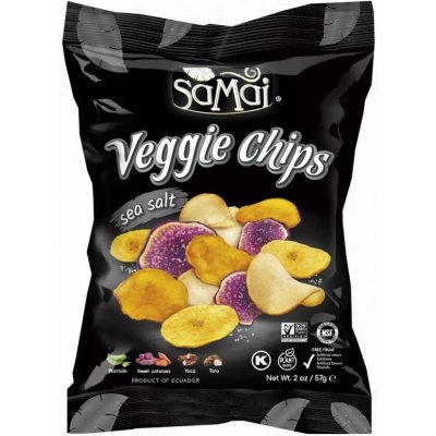 Samai Rainforest zeleninové chipsy mořskou solí 57g – Hledejceny.cz