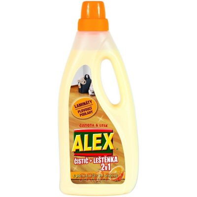 Alex čistič a extra lesk 2v1 na laminát 750 ml – Zboží Mobilmania