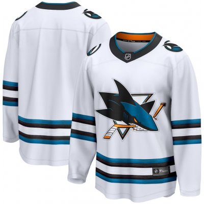 Fanatics Dres San Jose Sharks Breakaway Away Jersey White – Sleviste.cz