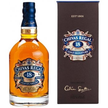 Chivas Regal 18y 40% 0,7 l (kazeta)