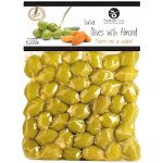 Premium Crete Zelené olivy plněné mandlemi 220 g – Zboží Dáma