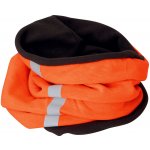 Reflexní zimní fleecový nákrčník oranžový – Zboží Dáma