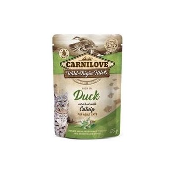 Carnilove Cat Pouch Duck Enriched & Catnip 85 g