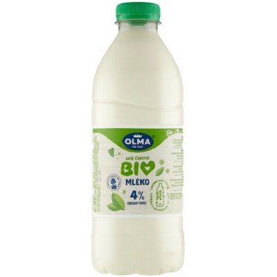 Olma Bio Via Natur čerstvé mléko 4% 1 l – Sleviste.cz