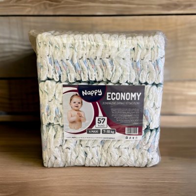 NAPPY ECONOMY Maxi 7-18 kg 57 ks – Zboží Mobilmania