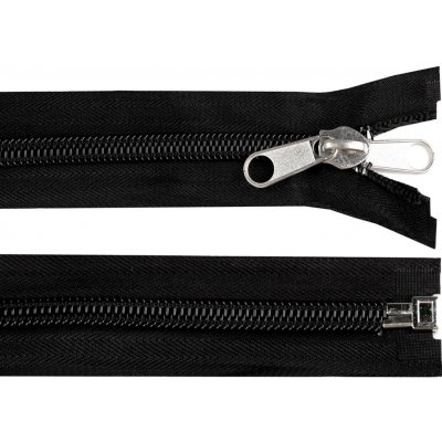 Stoklasa Zip stanový spirálový No 10 s oboustranným jezdcem délka 150 cm Balení: 1 ks, Varianta: černá černá – Hledejceny.cz