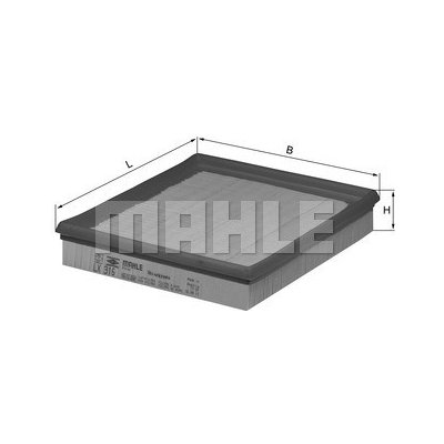 Vzduchový filtr MAHLE LX 316 – Hledejceny.cz