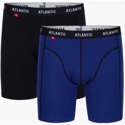 Atlantic boxerky 2MH-061 2-pack modrá modrá tmavě