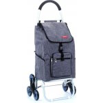 Lorenbag - Laurent S01 Nákupní vozík na kolečkách do schodů šestikolový, šedá – Hledejceny.cz