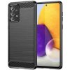 Pouzdro a kryt na mobilní telefon Samsung Pouzdro Forcell Carbon Samsung Galaxy A72 5G / LTE černé