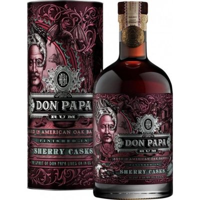 Don Papa Sherry Casks 45% 0,7 l (tuba) – Zbozi.Blesk.cz