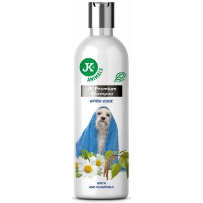 JK ANIMALS, Prémiový šampon pro světlou srst se zjemňujícími účinky, 250 ml – Zboží Dáma